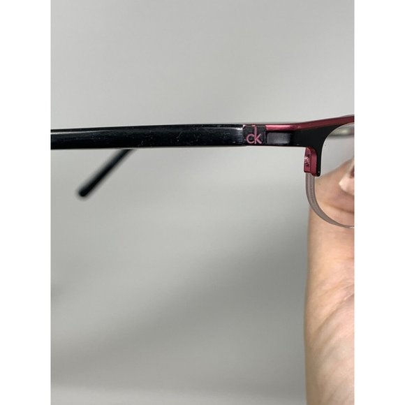 Calvin Klein Eyeglasses CK5136 004 Half-Rimless Flex Hinges 49 [] 18 135 Rare main image 5